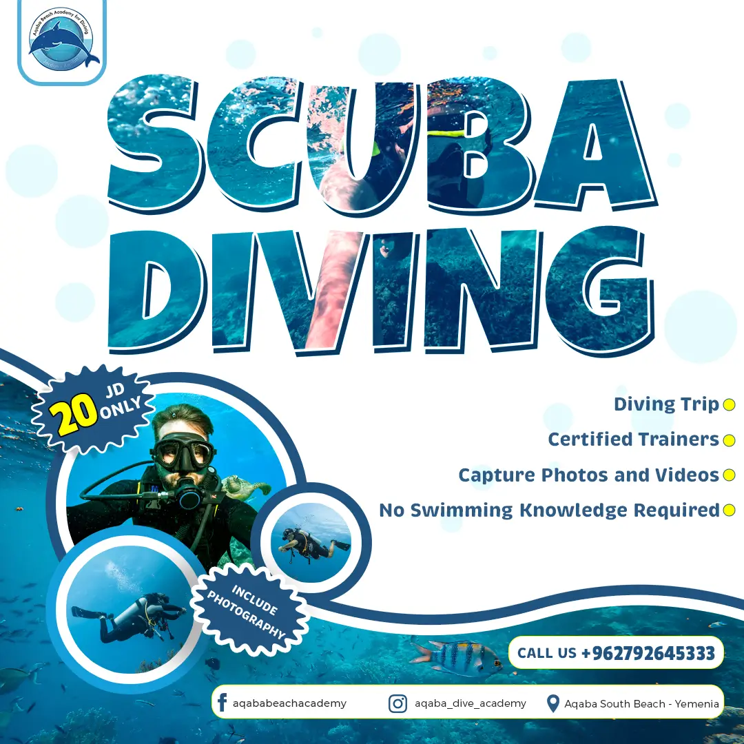 Scuba diving offer 20 jd